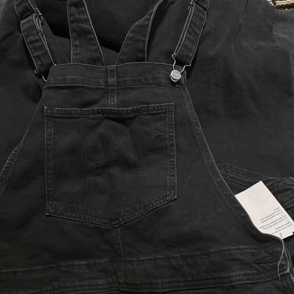 NWT! Black O.G. Straight Black Ripped Jean Overalls  - Multiple💛💎 - Picture 13 of 13
